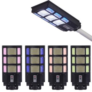 Lampara Suburbana solar (All in one)120w RGB