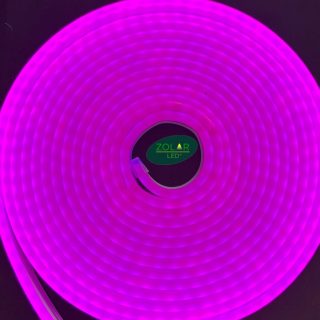 Tira led neon morado caja con 30 piezas
