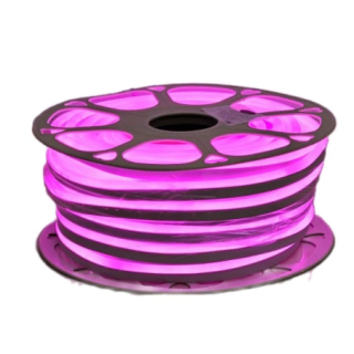 Manguera Neon Flex 25m Rosa