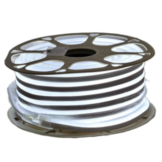 Manguera Neon Flex 25m Blanco Cálido
