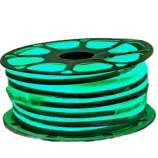 Manguera Neon Flex 25m Verde