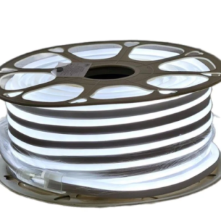 Manguera Neon Flex 25m Blanco Frío