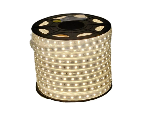 Manguera Neon Flex 25m Blanco Cálido